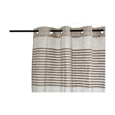 Afbeelding van Gordijn Strepen Bruin 6 Stuks (140 x 0,1 260 cm)