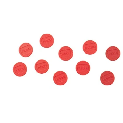 Afbeelding van Magneet Nobo 13mm 100gr rood 10stuks