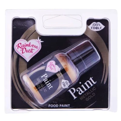 Afbeelding van RD Metallic Food Paint Gold 25ml