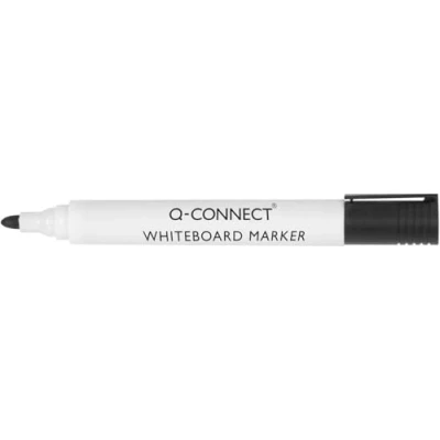 Afbeelding van Q Connect, Marker, Whiteboard marker (Zwart, 2 mm, 1 x)