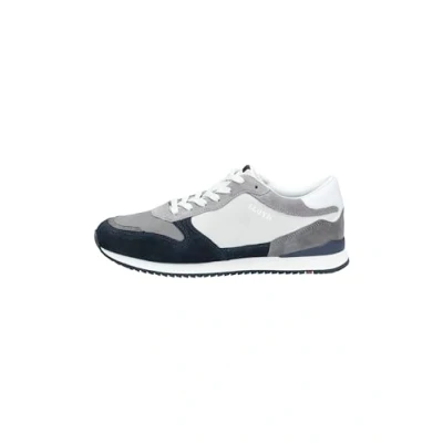Afbeelding van Lloyd Sneakers laag, Heren, Maat: 44.5, Grauschwarz Leer