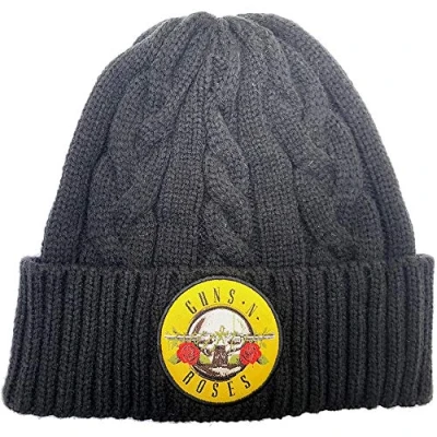 Afbeelding van Guns N&#039; Roses Circle Logo Beanie Muts Zwart