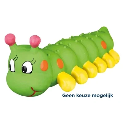Afbeelding van Trixie Rups Latex / Polyestervlies Assorti 26 CM