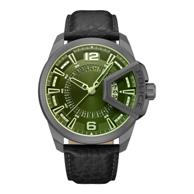 Afbeelding van Police Underlined PEWJB0005603 Horloge, Heren, Maat: One Size, Grün