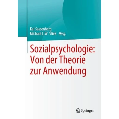 Afbeelding van Sozialpsychologie: Von der Theorie zur Anwendung