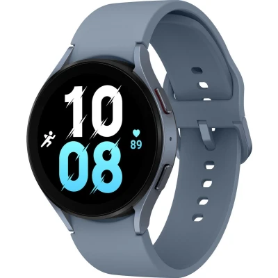 Afbeelding van Samsung Galaxy Watch 5 (44 mm), Bluetooth smartwatch, fitnesstracker, zilver, Duitse versie