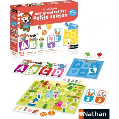 Afbeelding van Educatief spel voor kinderen Nathan My Large Small Section Box (FR)