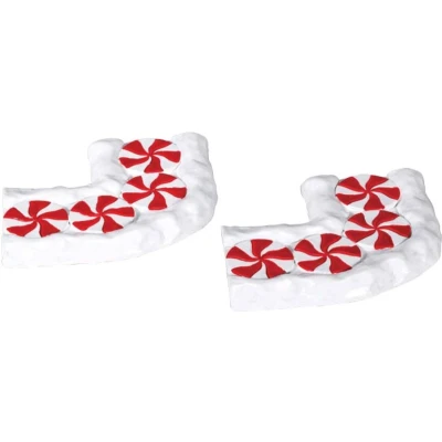 Afbeelding van Candy cane lane curved set of 2 LEMAX