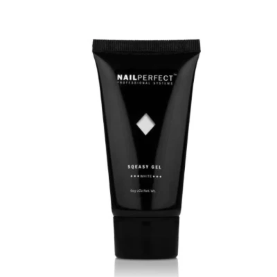 Afbeelding van NailPerfect Sqeasy Gel White 60gr Haibu by Kapperskorting.com