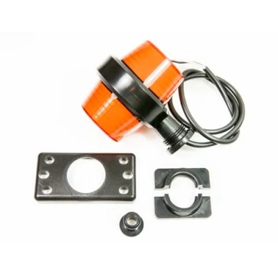 Afbeelding van Web Truck 1 x knipperlicht, sjabloonlicht, 12 V, 24 oranje, voor vrachtwagen, aanhanger, caravan enz