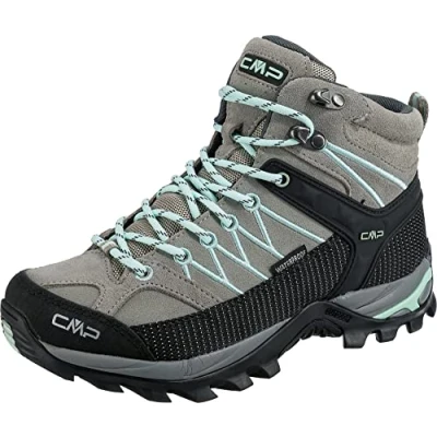 Afbeelding van CMP Rigel MID Trekking Shoes WP Outdoorschoenen, Dames, Maat: 42, Sand malva Imitatieleer/ textiel