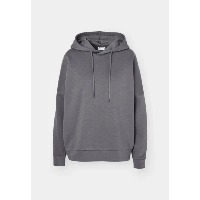 Afbeelding van Noisy May Nmalden Loose Hoodie Hoodie, Dames, Maat: XS, Charcoal gray