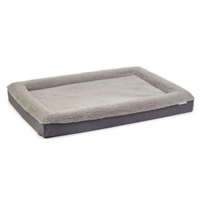 Afbeelding van Beeztees memory foam ligbed Yura Hondenkussen Grijs 120x80x15cm