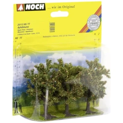 Afbeelding van NOCH 25113 Set bomen Appelboom 80 mm 3 stuk(s)