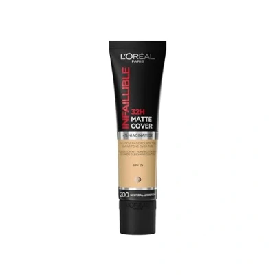 Image de L&#039;oreal 24h Infaillible Matte Cover Foundation 200 Golden Sand 30 ml