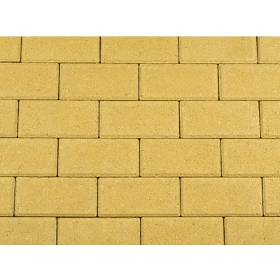 Afbeelding van Betonstraatsteen 8 cm geel machinaal pakket komo