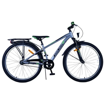Afbeelding van Volare Cross Kinderfiets Jongens 26 inch donker Grijs 3 Versnellingen