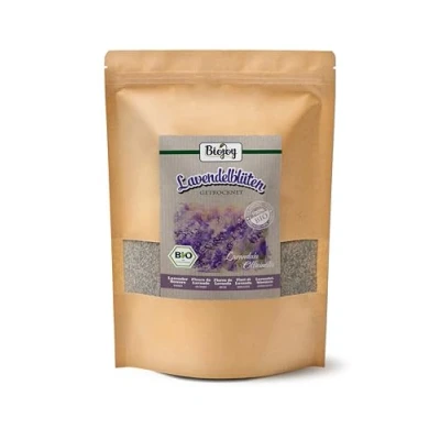 Image de Biojoy Fleurs de Lavande séchées BIO (250 g), entières, pour Infusion ou Tisane