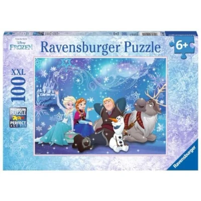 Afbeelding van Ravensburger puzzel Disney Frozen: IJsmagie Legpuzzel 100 stukjes