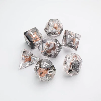 Afbeelding van Gamegenic Embraced Series RPG Dice Set: Shield &amp; Weapons (7 stuks)