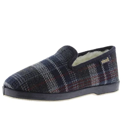 Afbeelding van Victoria 202001Men WAMBA comfortabele pantoffels, gestreept, tracket, heren, marino, 42 EU, marineblauw