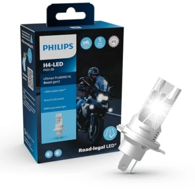 Afbeelding van Philips, Autolamp, Ultinon Pro6000 Boost HL (H4)