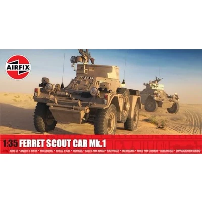 Afbeelding van Airfix 1/35 Ferret Scout Car Mk.1 Modélisme en plastique Échelle 1:35