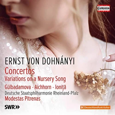 Afbeelding van Sofja Gulbadamova &amp; Silke Aichhorn Andrei Ionita Concertos Variations On A Nursery Song (CD)