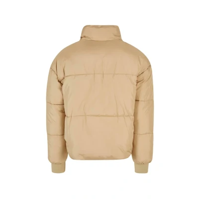Afbeelding van Urban Classics BIG Puffer Winterjas, Heren, Maat: Large, Unionbeige
