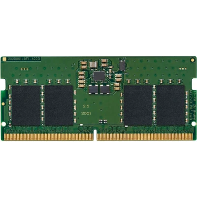 Afbeelding van Kingston ValueRAM Werkgeheugenmodule voor laptop DDR5 8 GB 1 x Non ECC 4800 MHz 262 pins SO DIMM CL40 KVR48S40BS6