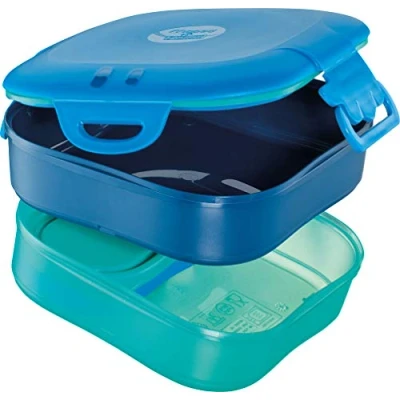 Image de Maped 870703 CONCEPT KIDS Boîte à goûter 3 en 1,4 l Bleu 1400 ml