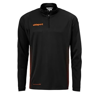 Afbeelding van Uhlsport Score Ziptop Kinderen Zwart / Fluo Oranje Maat: 164