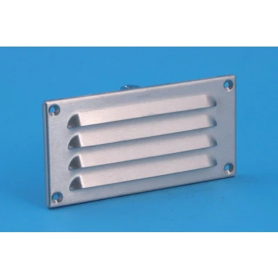 Afbeelding van Nedco Schoepenrooster RVS 180x90mm