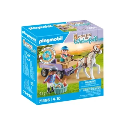Afbeelding van Playmobil Horses of Waterfall Ponykoets 71496