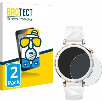 Afbeelding van BROTECT Beschermer Anti verblinding, Smartwatch beschermfolie, Zwart