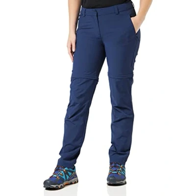 Afbeelding van Schöffel Pants Ascona Zip Off Women Dress blues Outdoor Kleding broeken Afrits