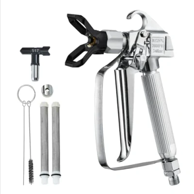 Image de VEVOR Pistolet pulvérisateur peinture sans air haute pression 248 bar embout 517