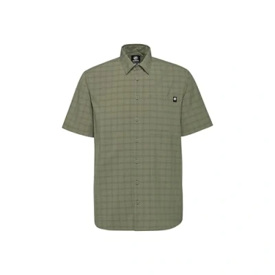 Afbeelding van Mammut Lenni SS Overhemd Heren Marsh Dark S Groen Outdoor Shirt