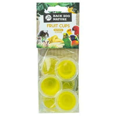 Afbeelding van Back Zoo Nature Fruit Cups Vogelsnack Banaan 6 stuks