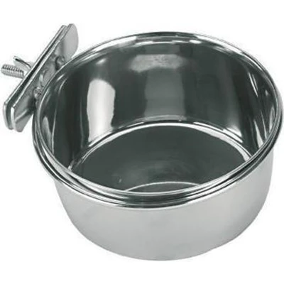 Afbeelding van Kerbl Rvs Bakje 300 Ml 9cm met Schroefbevestiging