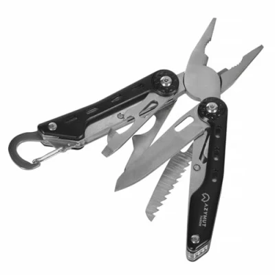 Afbeelding van Azymut H P224108 multifunctioneel mes, staalzwart