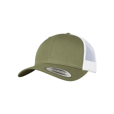 Afbeelding van Flexfit Trucker Pet, Maat: One Size, Buck/white
