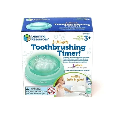 Afbeelding van Learning Resources 2 minuten timer voor het tandenwassen van kinderen, vanaf 3 jaar