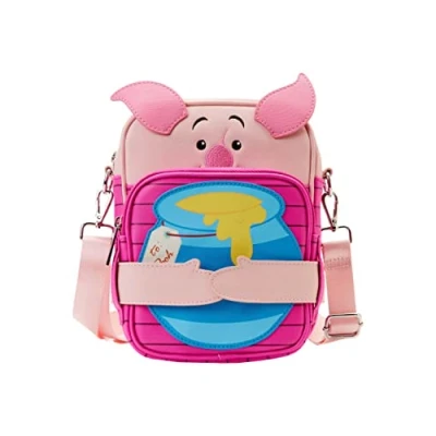 Afbeelding van Loungefly Winnie The Pooh Cross body tas Piglet Cupcake Multicolours