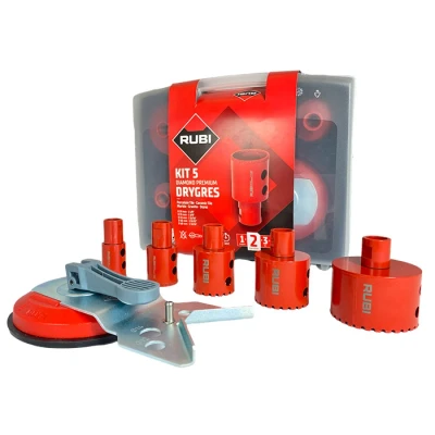 Afbeelding van Rubi Drygres Premium diamantboren set 5 delig (M14)