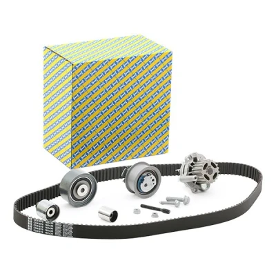 Afbeelding van SNR KDP457.670 Waterpomp + Distributieriem Set AUDI: A3 Sportback, Hatchback, A4 B8 Avant, VOLKSWAGEN: Golf 6, Tiguan I, Plus / Crossgolf