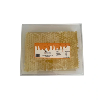 Afbeelding van Acaciahoning raathoning Hongarije 500 550g Honingwinkel