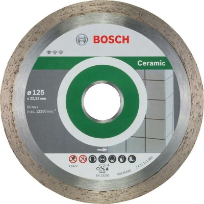 Afbeelding van Bosch Accessories 2608603232 Diamanten doorslijpschijf Diameter 125 mm 10 stuk(s)