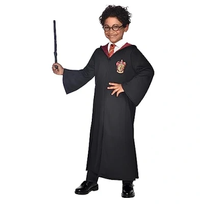 Afbeelding van Harry Potter kinderkostuum Gryffindor licentie Maat 152