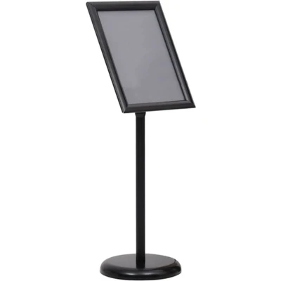 Afbeelding van Posterstandaard A3 aluminiumlegering zwart